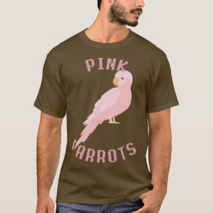 T-shirt championnat mcc de perroquets roses