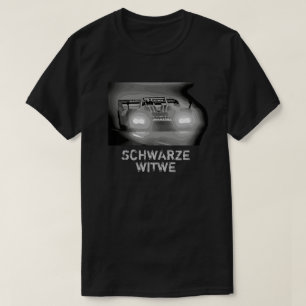 T-shirt Championnat noir de veuve 1976