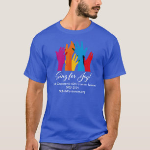 T-shirt Championnat officiel Schola Cantorum saison 60 tee