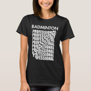 T-shirt Championne de Badminton Tournoi Smash