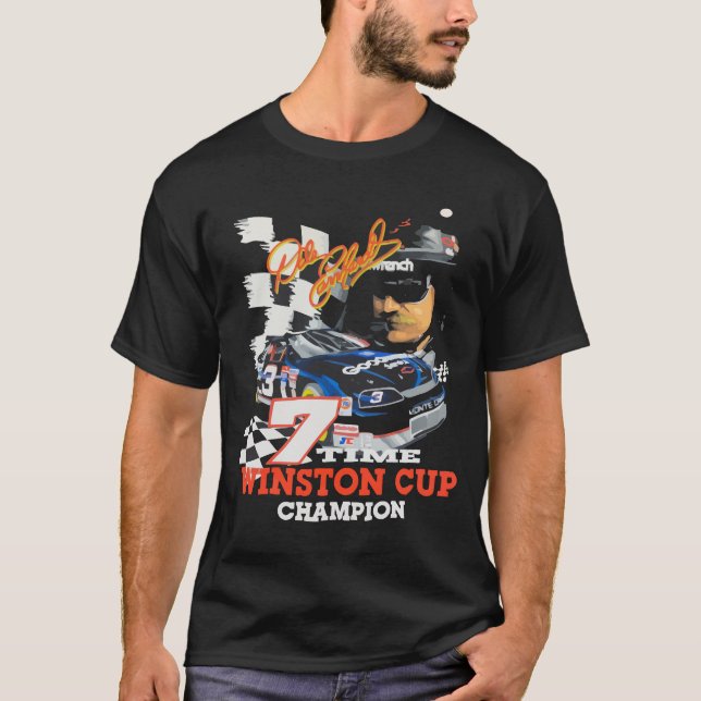 T-shirt championne de dale earnhardt 7fois (Devant)