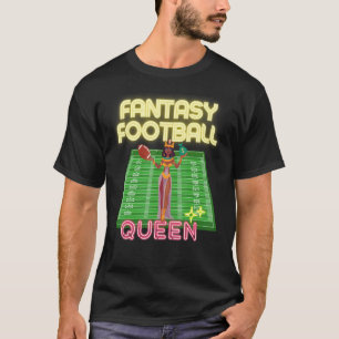 T-shirt Championne de la ligue féminine de fantasy footbal