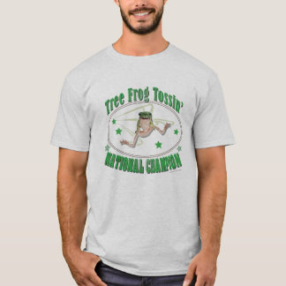 T-shirt championne nationale de la grenouille des