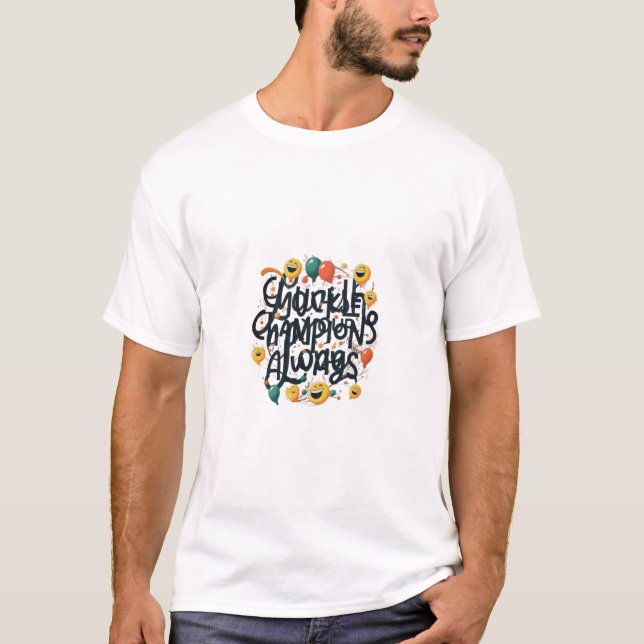 T-shirt Champions de la canicule toujours (Devant)
