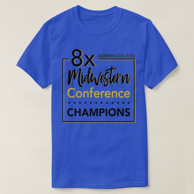 T-shirt Champions de la Conférence du Midwest (Design devant)