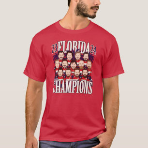 T-shirt Champions de la Coupe Stanley des Panthers de la F