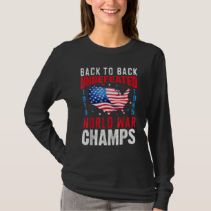 T-shirt Champions du Monde de Guerre invaincus consécutifs
