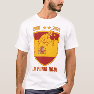 T-shirt Champions du Monde de la Coupe du Monde d'Espagne
