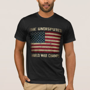 T-shirt Champions incontestés de guerre mondiale