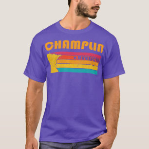 T-shirt Champlin Minnesota Vintage Souvenir déstressé