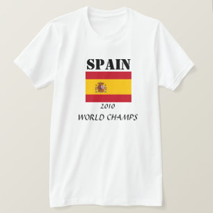 T-SHIRT CHAMPS DU MONDE 2010 EN ESPAGNE
