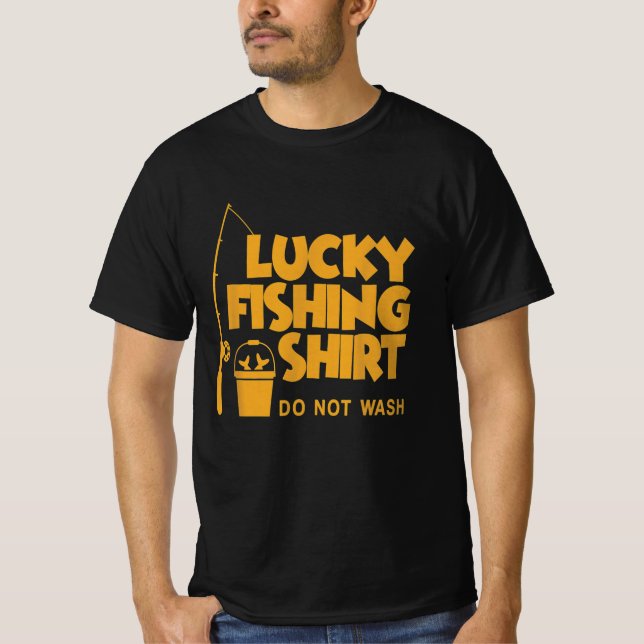 T-shirt Chance Chemise De Pêche Ne Pas Laver (Devant)