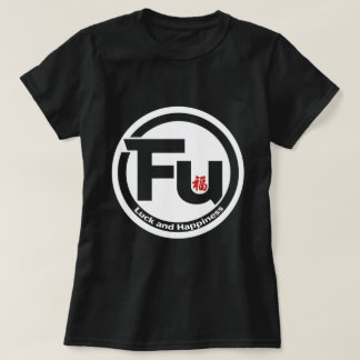 T-shirt Chance de bonheur à l'avant et à l'arrière