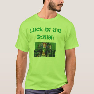 T-shirt "chance" de la pièce en t des hommes élégants