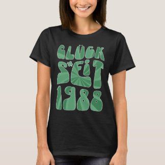T-shirt Chance Depuis 1988 35 Ans Âge Anniversaire St Patr