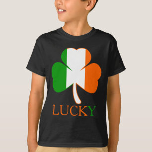 T-shirt Chance Irlande Drapeau Couleurs St. Patrick's Day
