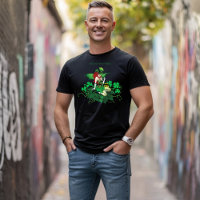 Chance Trèfle Vert Fée Rouge Cheveux Shamrock