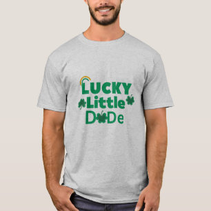T-shirt Chanceux petit mec, drôle de st jour patrique
