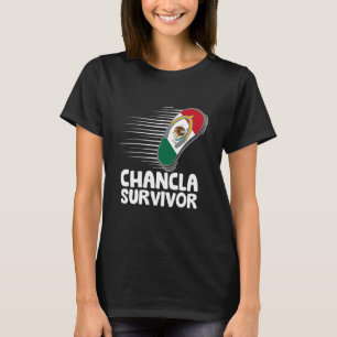 T-shirt Chancla Survivor Mexique Drôle Mexicain Identifian