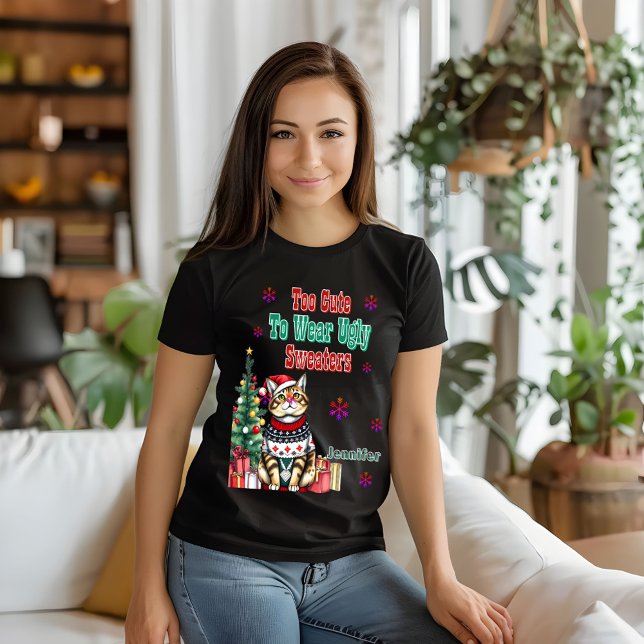 T-shirt Chandail de Noël amusant disant pour la joie festi (Créateur téléchargé)