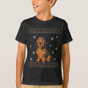 T-shirt Chandail de Noël de sanglant Xmas animal animal ch