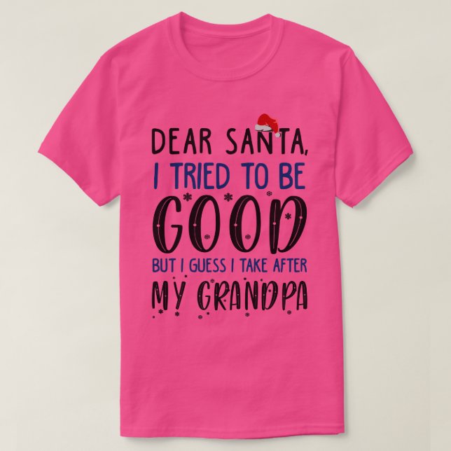 T-shirt Chandail De Noël Drôle Pour Enfants 4 (Design devant)