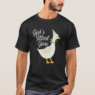 T-shirt Chandail d'oie le plus brillant de Dieu L'oie le p