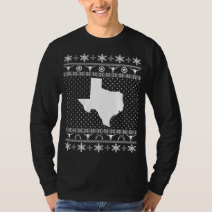 T-shirt Chandail laid de Noël du Texas