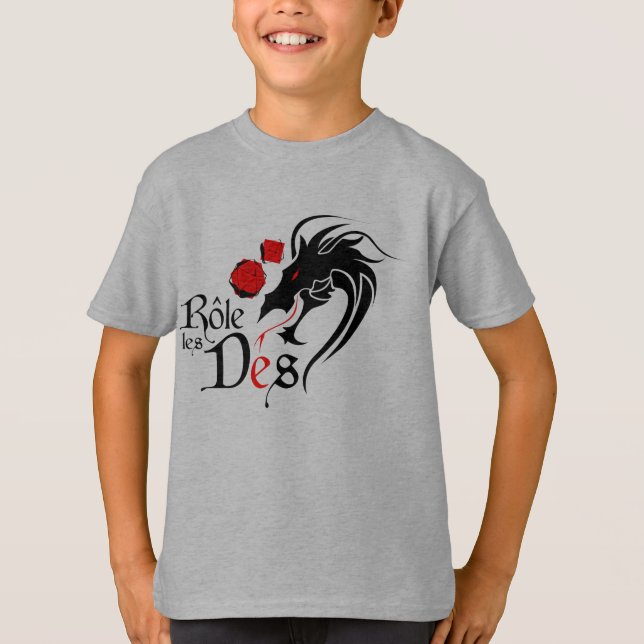 T-shirt Chandail versent des enfants - les Dés de Rôle - (Devant)