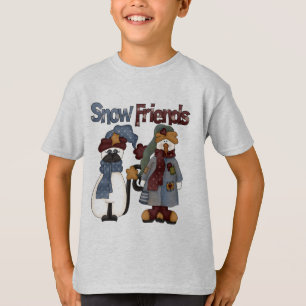 T-shirt Chandails et cadeaux d'amis de la neige