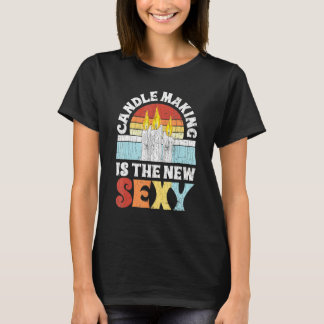 T-shirt Chandeliers La Fabrication De Bougies Est Le Nouve