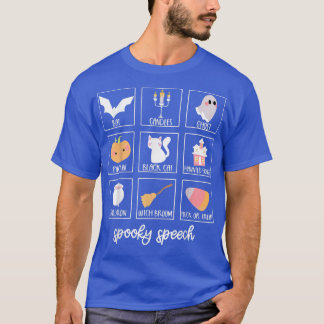 T-shirt Chandelles de chauve-souris éffrayant Ghots Citrou