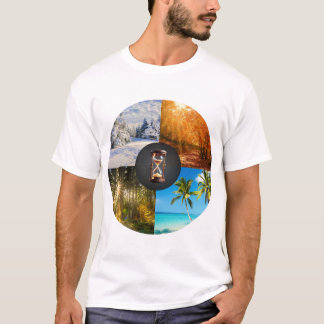T-shirt Change is the Only Constant – Four Seasons Wheel