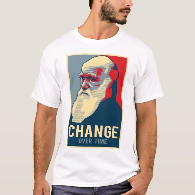T-shirt Changement au fil du temps (Devant)