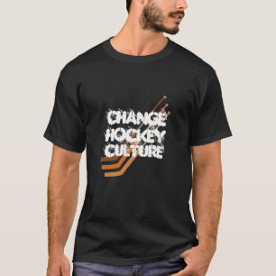 T-shirt changer la culture du hockey alliance pour la dive