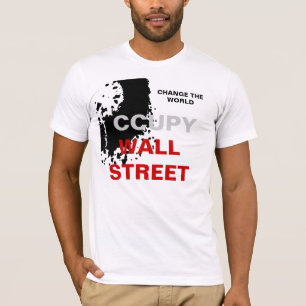 T-SHIRT CHANGER LE MONDE OCCUPY WALL STREET