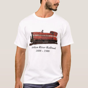 T-shirt Changeur de rivière de Raritan - grand logo