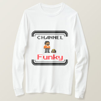 T-shirt Channel Funky Pixel Art