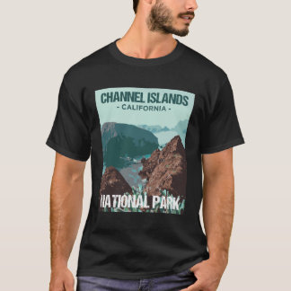 T-shirt Channel Islands National Park California Poster De