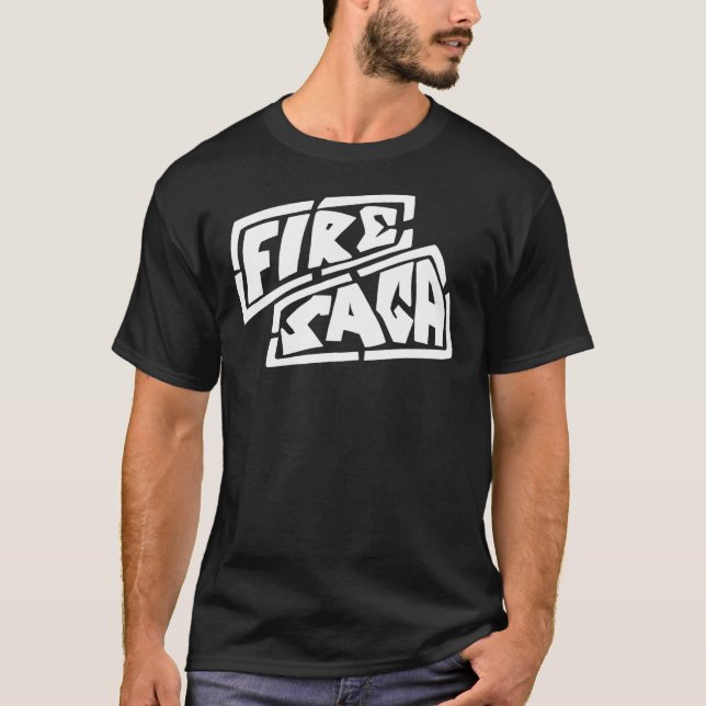 T-shirt Chanson de Eurovision Fire Saga Sigrit et Lars Hus (Devant)