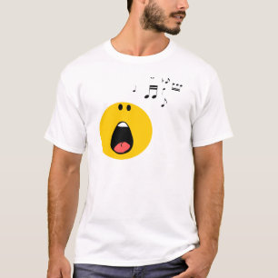 T-shirt chantant son peu de coeur