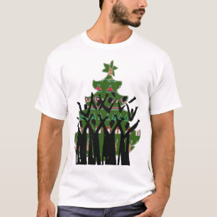 T-shirt Chanter Musique de Noël Chanteurs chanteuses Gospe