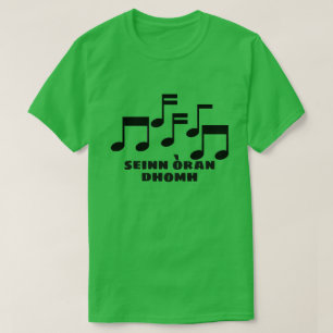 T-shirt Chanter une chanson pour moi en gaélique écossais