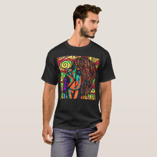 T-shirt Chanteur coloré T-shirt2