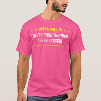 T-shirt Chanteur d'opéra - Citations d'opéra amusantes - O
