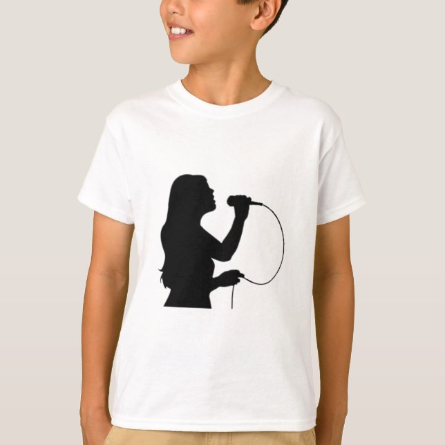 T-shirt Chanteuse (Devant)