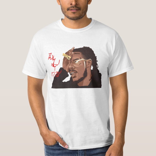 T-shirt Chanteuse Fetty Wap (Devant)