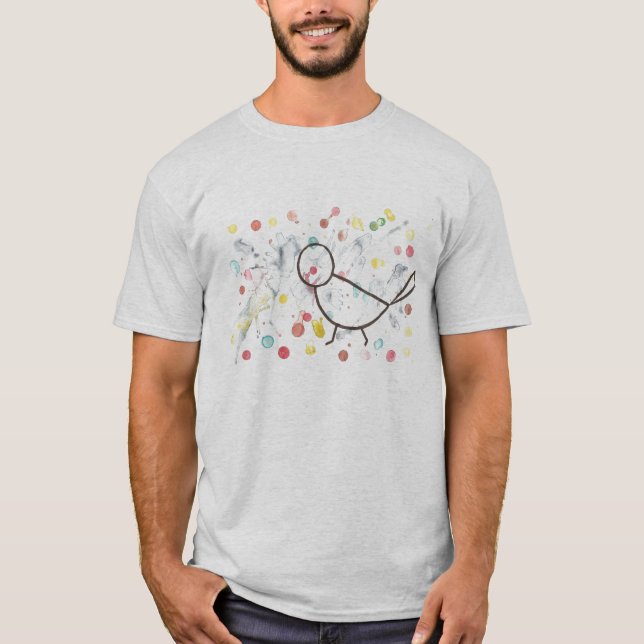 T-shirt chantez sous la pluie (Devant)