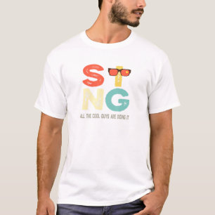 T-shirt Chantez Tous Les Cool Le Font Chanteur Vocal