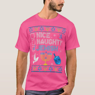 T-shirt Chanukah Chanukah Jew Nice Naug
